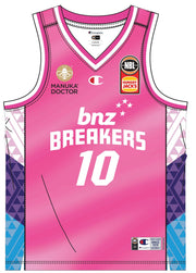 BNZ Breakers 2023/24 Home Youth Jersey - Blank