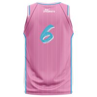 NZ Breakers NBL25 Fan Jersey - Pink - Jackson-Cartwright