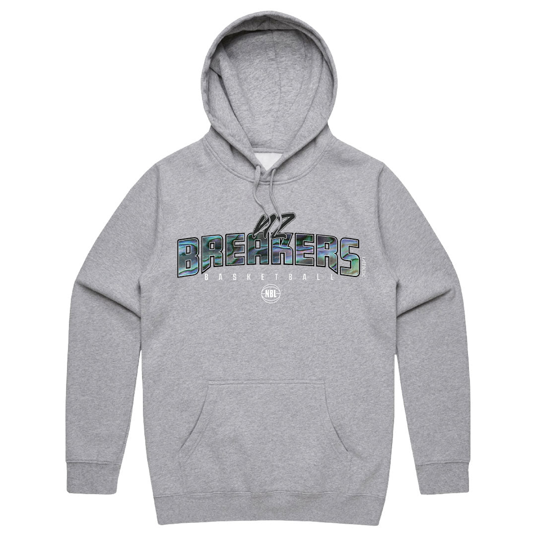 NZ Breakers NBL25 Pāua Cotton Hoodie