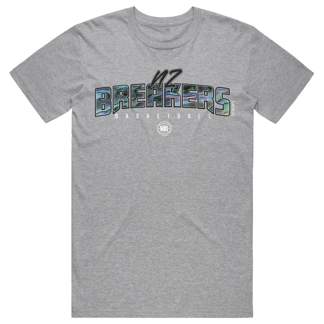 NZ Breakers NBL25 Pāua Tee