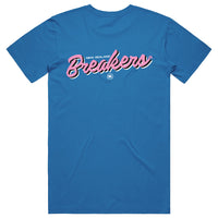 NZ Breakers NBL25 Script Tee