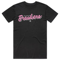 NZ Breakers NBL25 Script Tee